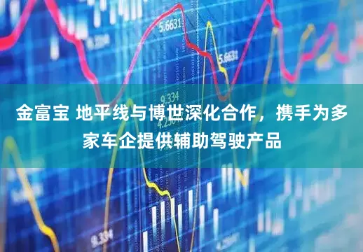 金富宝 地平线与博世深化合作，携手为多家车企提供辅助驾驶产品