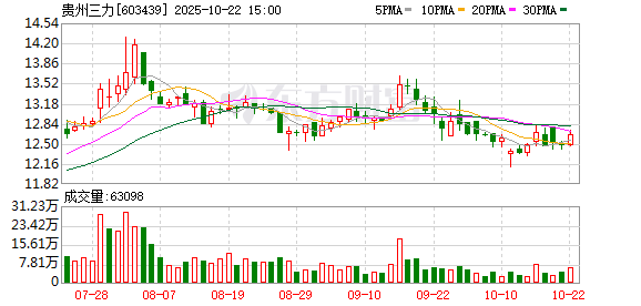 安信策略 贵州三力：第四届董事会第十三次会议决议公告