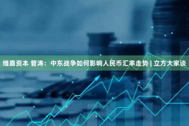 维嘉资本 管涛：中东战争如何影响人民币汇率走势 | 立方大家谈